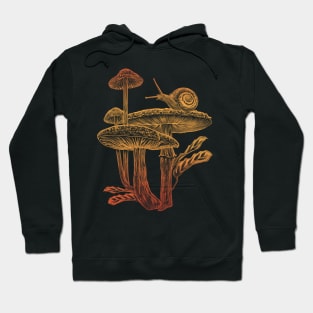 Mushrooms & Snail Y Hoodie